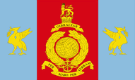 Royal Marines Reserve Merseyside Flags